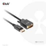 Club 3D CAC-1012 DisplayPort til VGA adapterkabel 2 m Sort