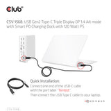 Club 3D CSV-1568 USB 3.2 Gen 2 Dockingstation