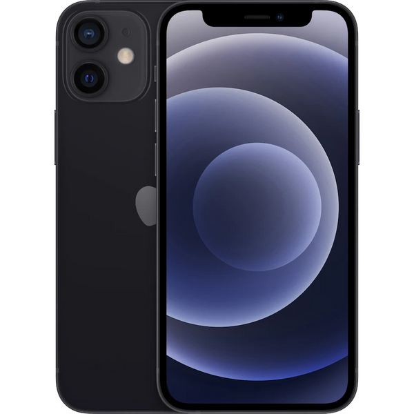 Apple iPhone 12 128 GB Sort Refurbished