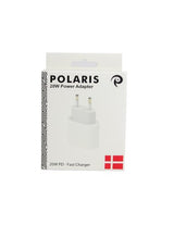 Polaris 20W USB-C Oplader til iPhone og iPad – Hurtigoplader