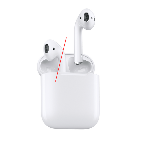 Original Apple AirPods 2. generation – Erstatningsenhed til Højre Øretelefon (A2032)