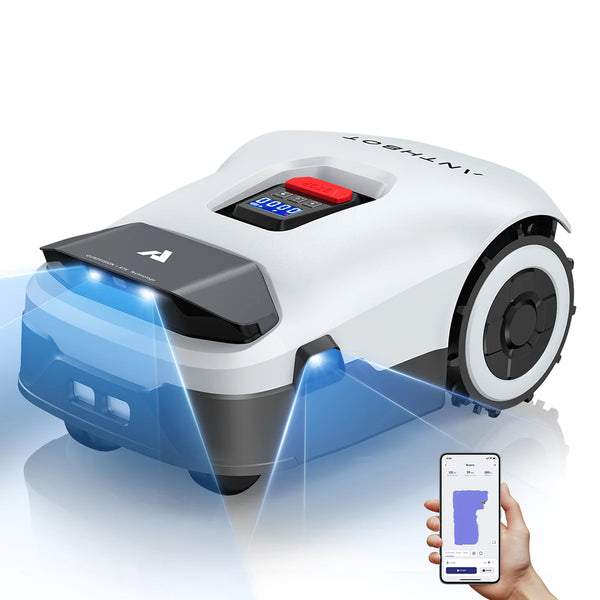 Anthbot Genie 600 Robotplæneklipper uden kanttråd – RTK & 3D-kamera, til haver op til 900 m²