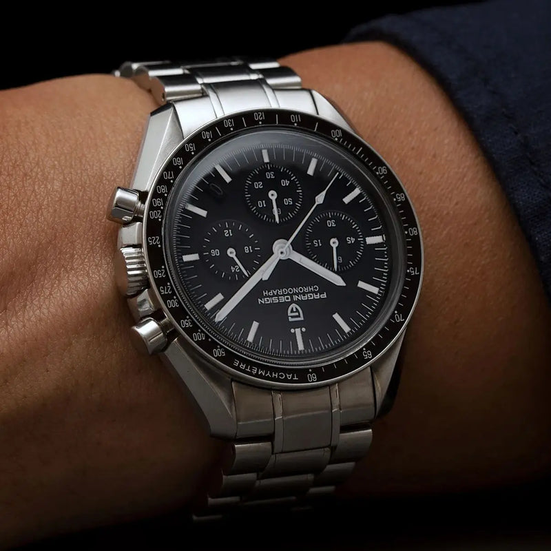 PAGANI DESIGN PD-1701 Moonwatch – Quartz Chronograph, Safirglas & 100M Vandtæt