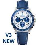 PAGANI DESIGN PD-1701 Moonwatch – Quartz Chronograph, Safirglas & 100M Vandtæt