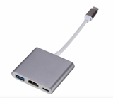 3 i 1 USB-C Adapter til HDMI USB 3.0 USB-C