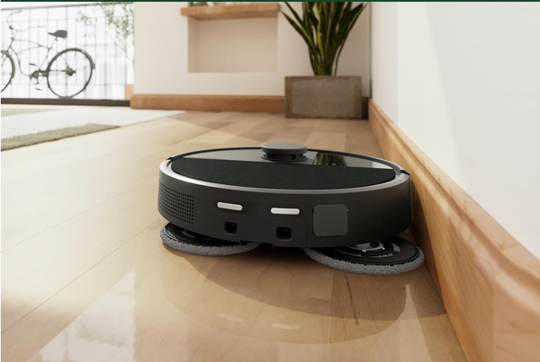 iRobot Roomba Combo 505 Plus Robotstøvsuger med Moppe & AutoWash Dock – 7000Pa Sugeevne, LiDAR Navigation, SmartScrub & Automatisk Tømning