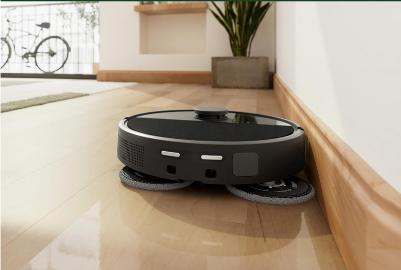 iRobot Roomba Combo 505 Plus Robotstøvsuger med Moppe & AutoWash Dock – 7000Pa Sugeevne, LiDAR Navigation, SmartScrub & Automatisk Tømning