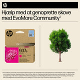 HP 937e EvoMore Magenta 1650 sider Blæk
