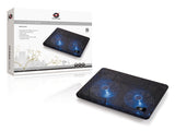 Conceptronic CNBCOOLPAD2F Bærbar computer køler måtte Fabriksny