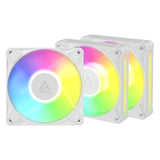 Arctic BioniX P12 A-RGB 3-pack Hvid 120 mm