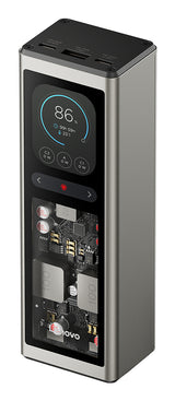 Lenovo Powerbank 20000mAh 140Watt 1xUSB-A 2.0 2xUSB-C Grå