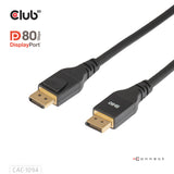 Club 3D CAC-1094 DisplayPort til DisplayPort 2.1 2 m Sort