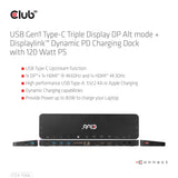 Club 3D CSV-1566 14-in-1 USB 3.2 Gen 1 Dockingstation