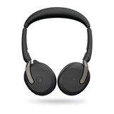 Jabra Evolve2 65 Flex MS Stereo Trådløs Høretelefoner Sort Fabriksny