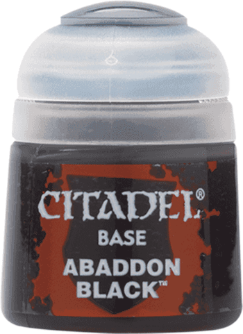 Abaddon Black 12ml - Warhammer - Citadel base