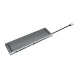 LogiLink UA0373 Laptop docking station Compatible with Universal USB-C® powered, Built-in card reader Fabriksny