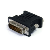 StarTech.com DVI to VGA Cable Adapter - Black - M/F - DVI-I to VGA Converter Adapter (DVIVGAMFBK) VGA-adapter Sort