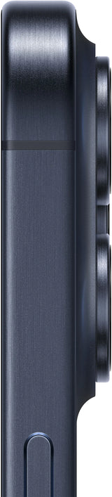 Apple iPhone 15 Pro Max 256GB - Blå Titanium, 5G Smartphone med A17 Pro Chip, 48 MP Kamera og OLED Skærm