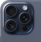 Apple iPhone 15 Pro Max 256GB - Blå Titanium, 5G Smartphone med A17 Pro Chip, 48 MP Kamera og OLED Skærm
