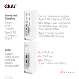 Club 3D CSV-1568 USB 3.2 Gen 2 Dockingstation