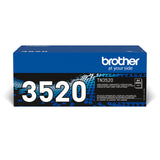 Brother TN 3520 Sort 20000 sider Toner