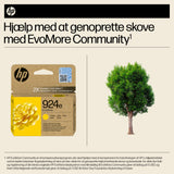HP 924e EvoMore Yellow Original Gul