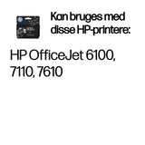 HP 932XL Sort 1000 sider Blæk CN053AE