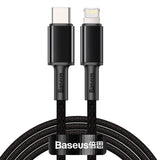 Baseus USB-C to Lightning Fast Charge Opladerkabel (2M) - Den Ultimative Løsning til Hurtig Opladning af iPhone
