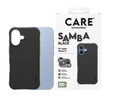 CARE by PanzerGlass Fashionable Case Samba Beskyttelsescover til iPhone 17 Sort Fabriksny