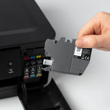 Brother LC 421XLBK Sort 500 sider Blæk