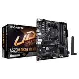 GIGABYTE A520M DS3H WIFI6E micro ATX AM4 AMD A520