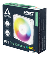 Arctic P12 Pro Reverse A-RGB Fan 1-pack Hvid 120 mm