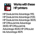 HP 652 360 sider Blæk F6V25AE