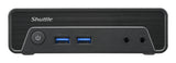Shuttle XPC nano NE10N Mini PC N-series N100 0GB 0GB Intel UHD Graphics No-OS Fabriksny