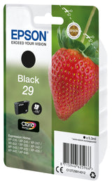 Epson 29 Sort 175 sider Blæk C13T29814012