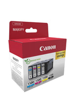 Canon PGI 1500 BK/C/M/Y Multipack Sort Gul Cyan Magenta Blækbeholder
