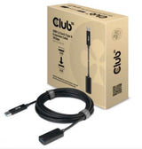 Club 3D CAC-1411 USB 3.2 Gen 2 USB forlængerkabel 5m Sort