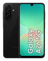 Samsung Galaxy A26 6.7 128GB Sort Fabriksny