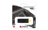 Kingston DataTraveler Exodia 128GB USB 3.2 Gen 1 USB stick Sort Pink Gul