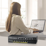 Zyxel GS1915 Series GS1915-8EP Switch 8-porte Gigabit PoE+