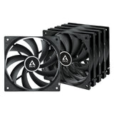 ARCTIC F12 Fan 5-pack Sort 120 mm