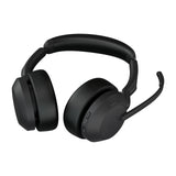 Jabra Evolve2 55 UC Stereo Trådløs Høretelefoner Sort Fabriksny