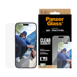 PanzerGlass® Screen Protector iPhone 2025 6.9 Pro, Classic Fit w. EasyAligner Fabriksny