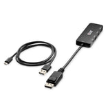 Club 3D Videoadapter 14cm Sort