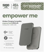 empower by PanzerGlass Powerbank 5000mAh 1xUSB-C Grå