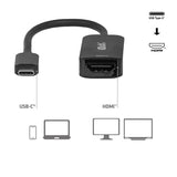 CLUB3D CAC-2505 USB-C -> HDMI 0,12m