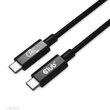 Club 3D CAC-1575 USB4 Gen2x2 USB-C kabel 2m Sort