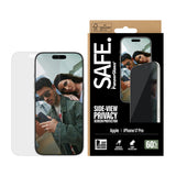 SAFE. by PanzerGlass Privacy Skærmbeskytter til iPhone 17 Pro Fabriksny