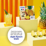 Epson 604XL Multipack Sort Gul Cyan Magenta Blæk C13T10H64010