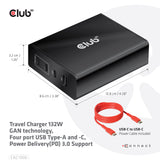 Club 3D CAC-1906 Adapter 5 / 9 / 12 / 15 / 20V